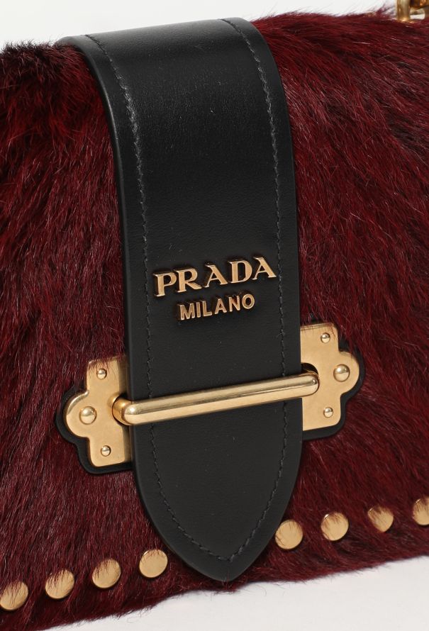 Prada Fur Cahier Crossbody Bag - 11