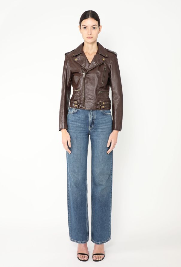 Céline 2019 Leather Biker Jacket - 3