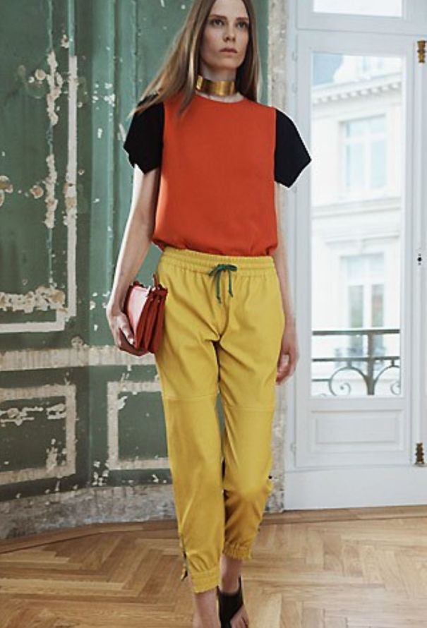 Céline Resort 2011 Silk Bicolor Blouse - 3