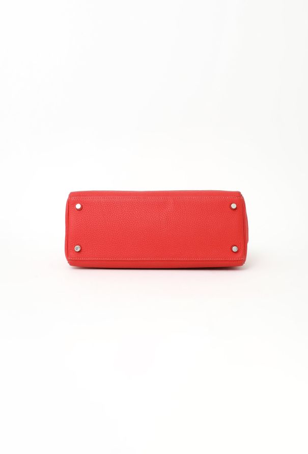 Hermès Rose Jaipur Togo Kelly Retourné 28 - 9