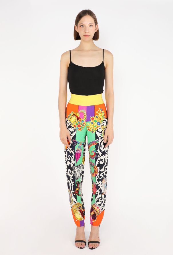 Gianni Versace Atelier Regalia Printed Pants, S/S 1991 - 3