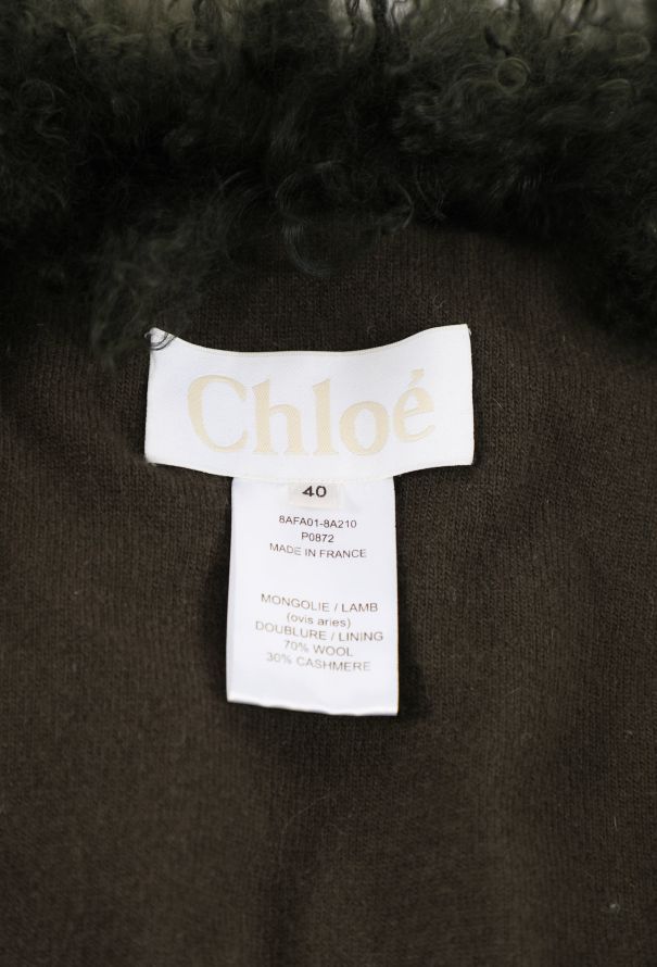 Chloé 2008 Mongolian Lamb Fur Bolero - 5
