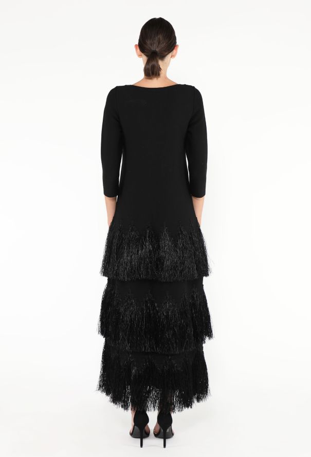 Alaïa Tiered Raffia Gown, S/S 2021 - 4
