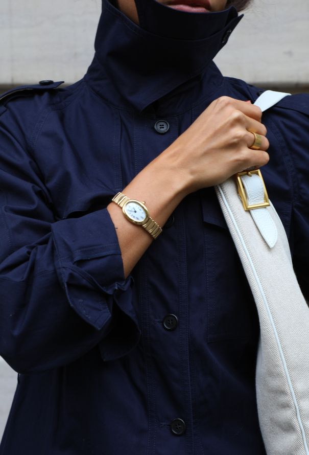 Cartier 18k Yellow Gold Baignoire Watch – Full Gold Bracelet - 2