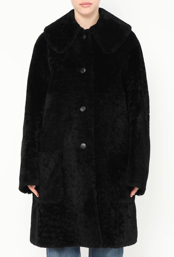 Alaïa 2023 Lambskin Shearling Coat - 3