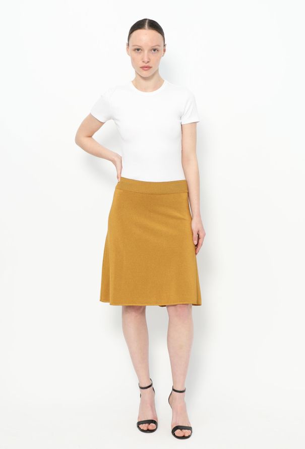 Alaïa Early '90s Fluted Skirt - 3