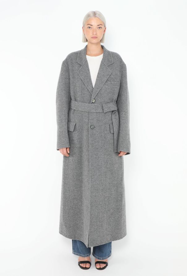 Céline Pre-Fall 2018 Belted Wool Coat - 4