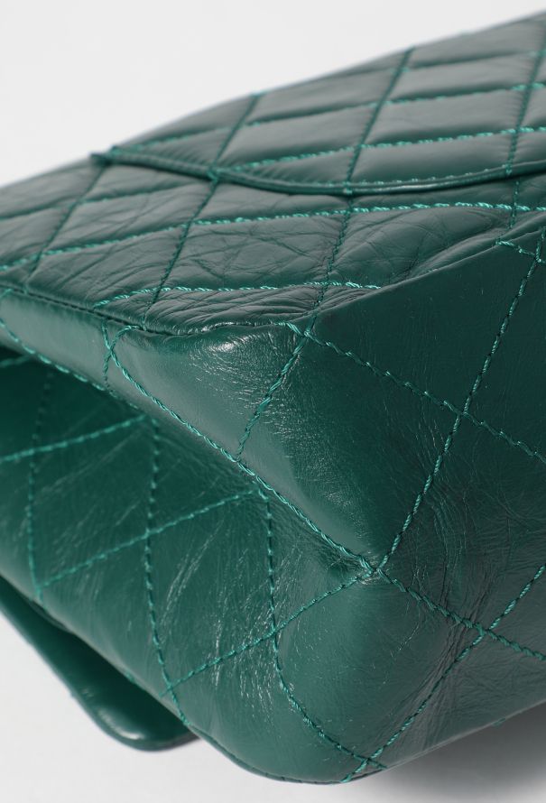 Chanel Green 2.55 Jumbo Flap Bag - 10