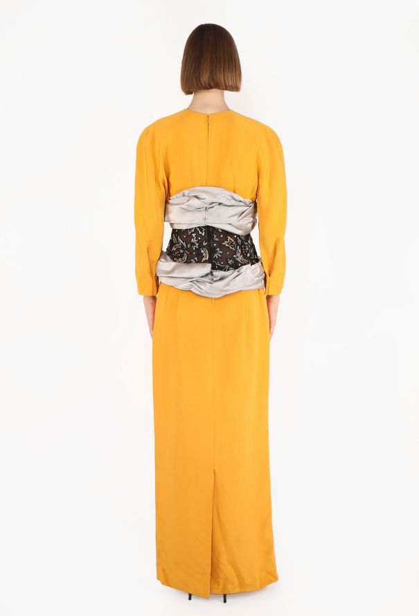 Lecoanet Hemant Haute Couture Beaded Sash Gown, F/W 1985 - 7