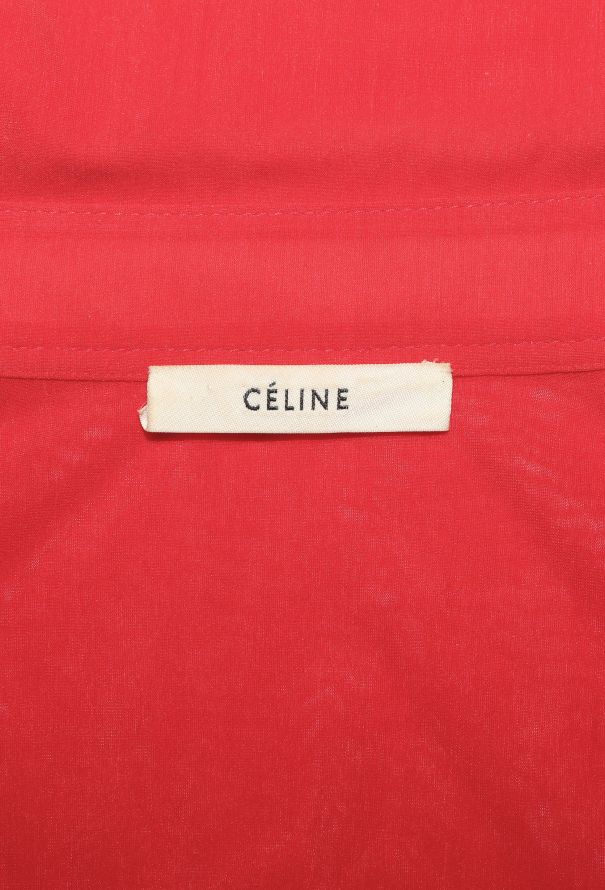 Céline CAMPAIGN S/S 2017 Tulip-Sleeve Dress - 9