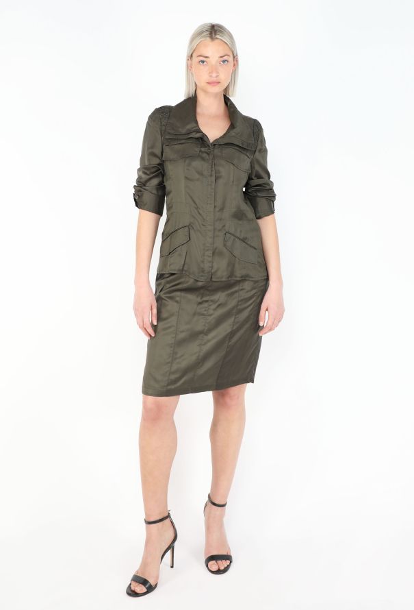 Gucci Ruched Utility Ensemble, S/S 2003 - 1