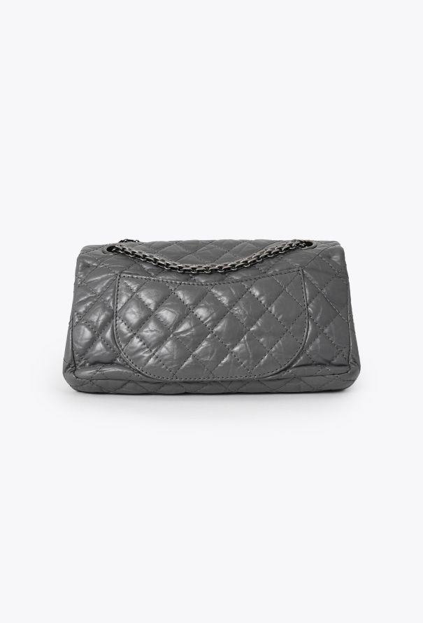 Chanel Grey 2.55 Medium Flap Bag - 4