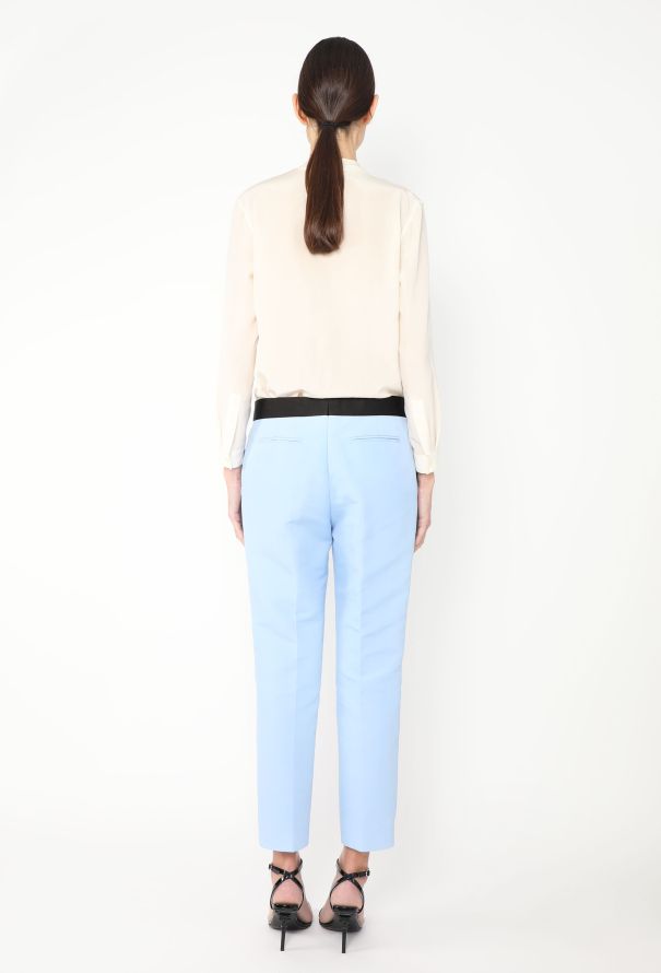 Céline Pre-Fall 2011 Smoking Trousers Blue - 5