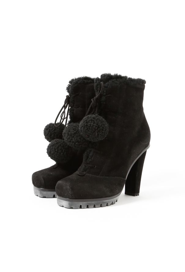 Marc Jacobs Pom Pom Shearling Boots - 3