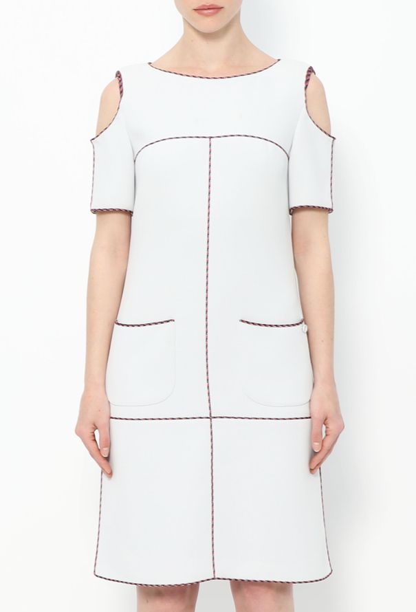 Chanel S/S 2014 Crêpe Mod Dress - 3