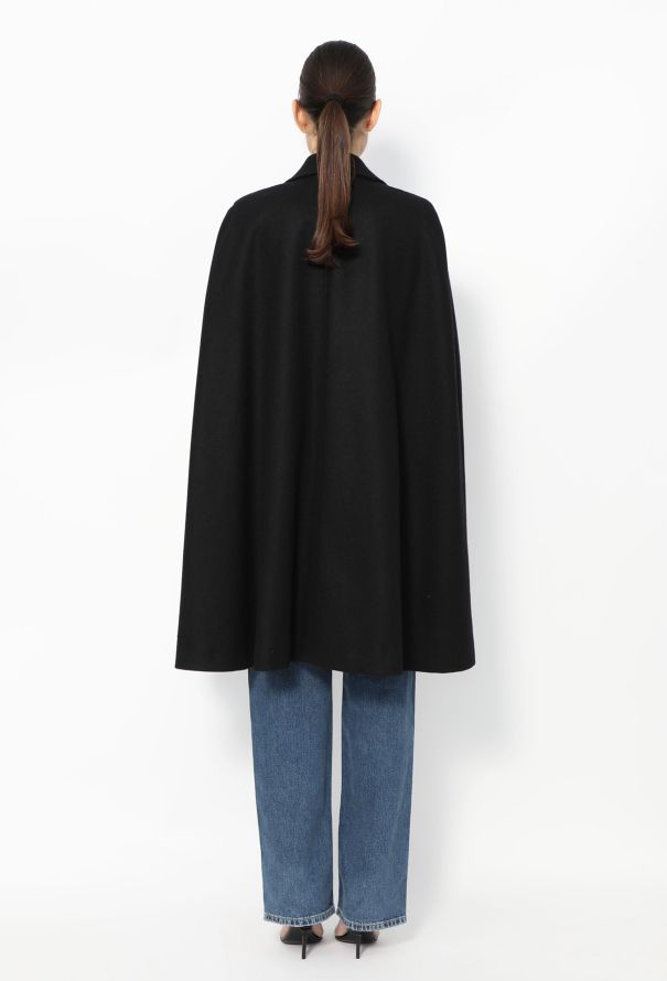 Saint Laurent 2013 Classic Wool Cape - 4