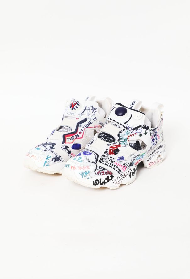 Vetements 2017 x Reebok 'Fury' Graffiti Sneakers - 3
