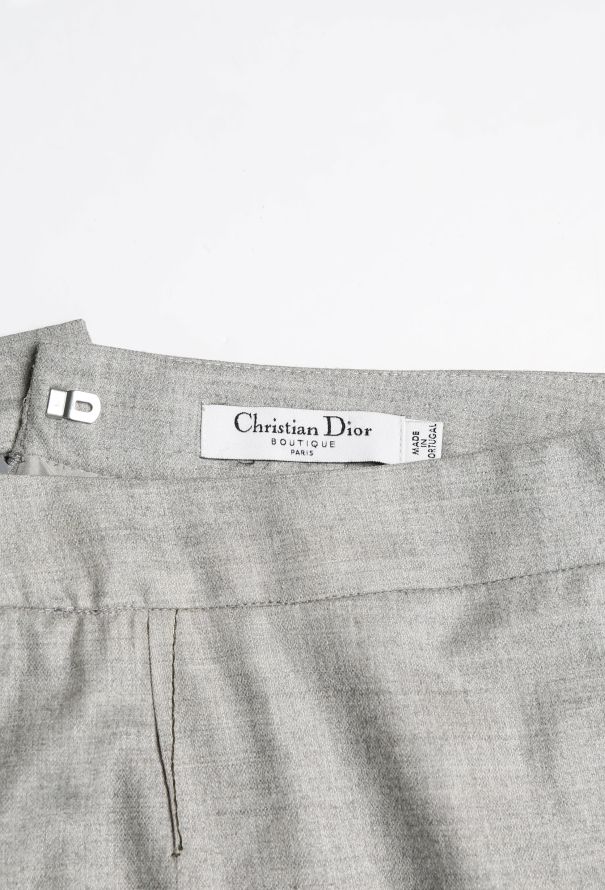 Dior Classic Wool Stitch Skirt - 4