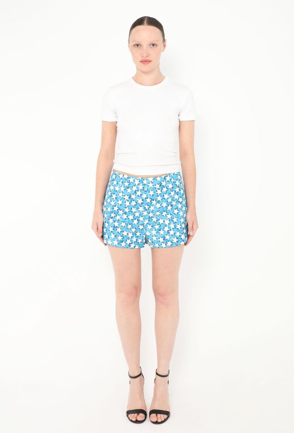Valentino 2016 Crêpe Star Print Shorts - 3