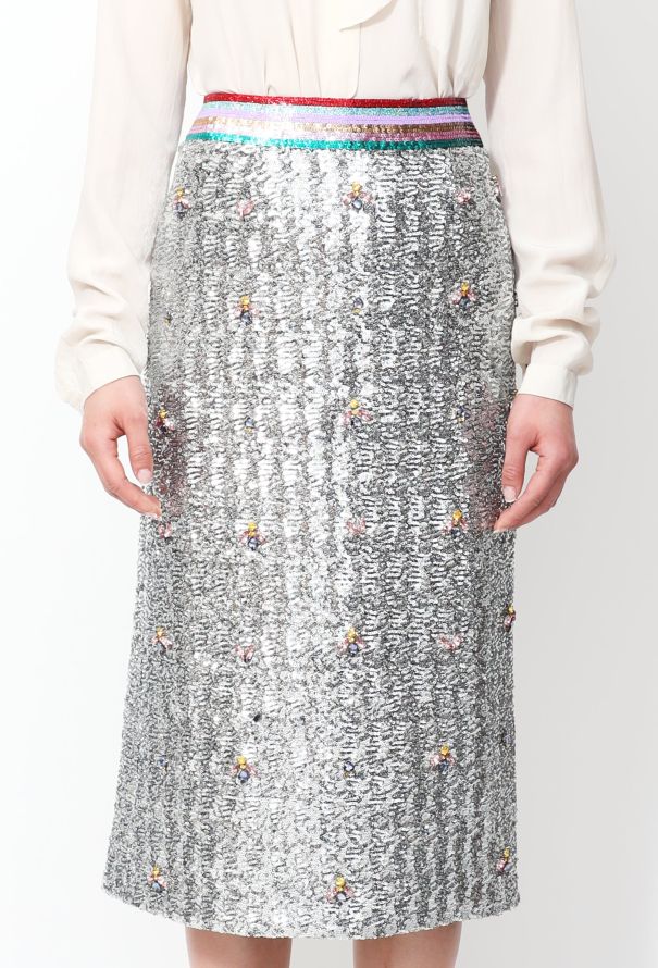 Mary Katrantzou Resort 2018 Sigma Sequin Skirt - 3