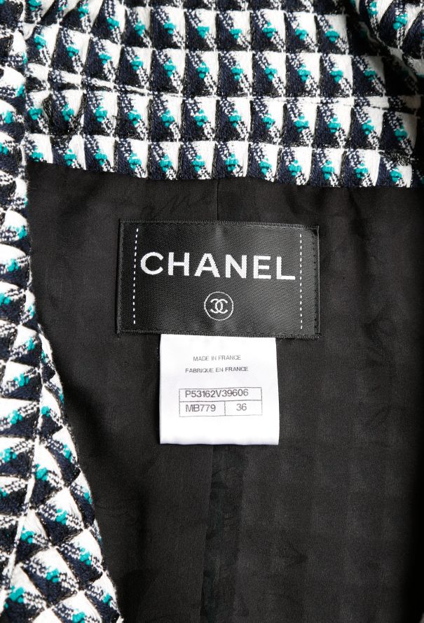 Chanel Resort 2016 Tweed Check Jacket - 6