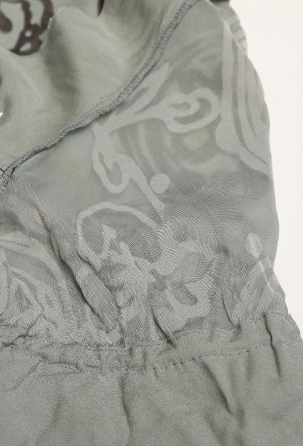 Romeo Gigli '90s Asymmetrical Velvet Crêpe Dress - 11