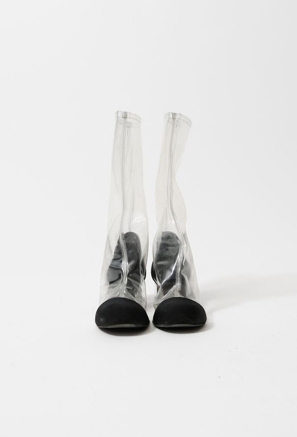 Chanel S/S 2018 Transparent Boots - 4