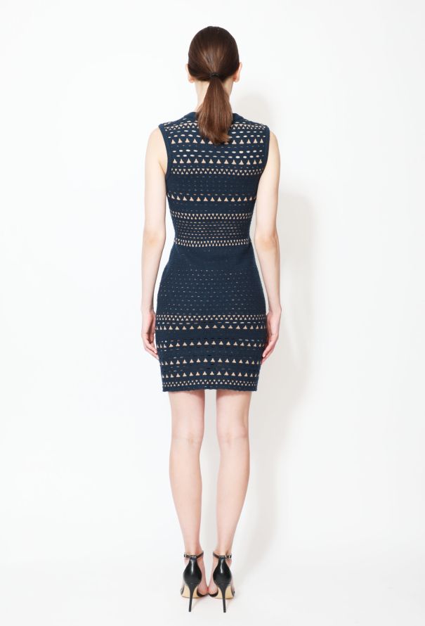 Alaïa F/W 2010 Fitted Geometric Cut-Out Dress - 5