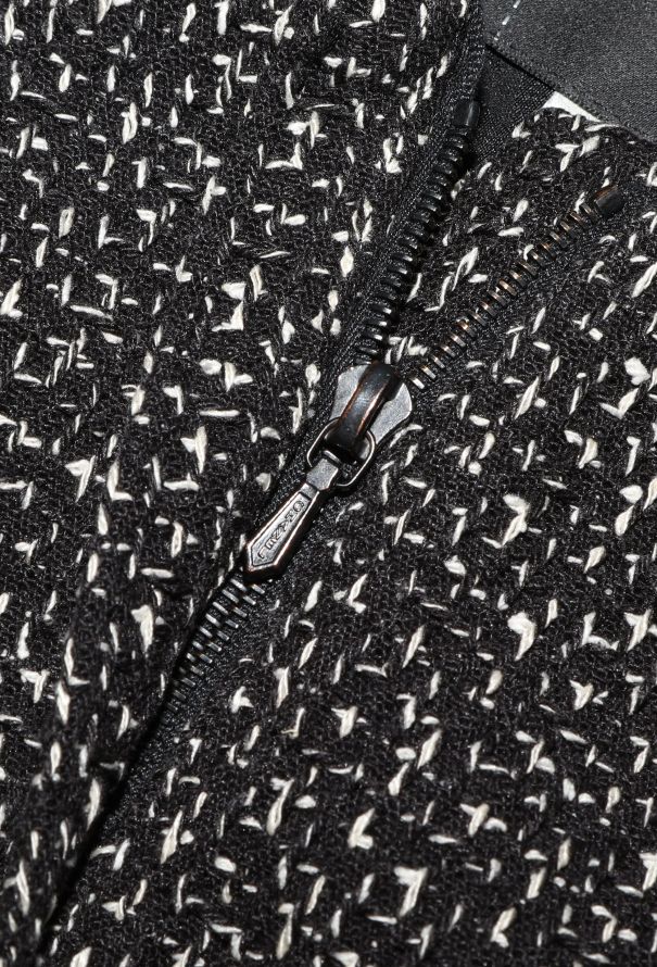 Chanel 2008 Bicolor Tweed Zip Jacket - 8