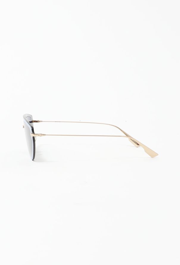 Dior Contrast Metallic Rim Sunglasses - 6