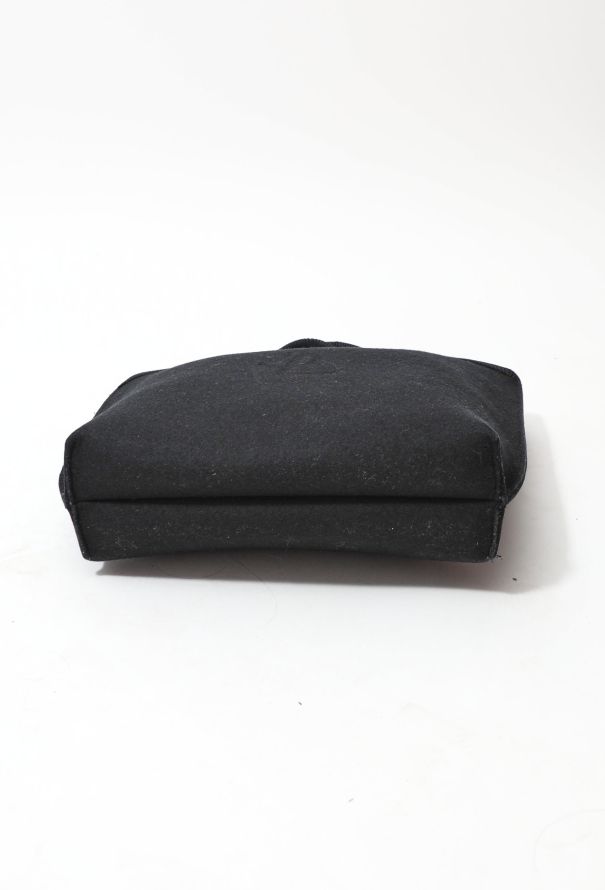 Saint Laurent Vintage Felt Tote Bag - 9