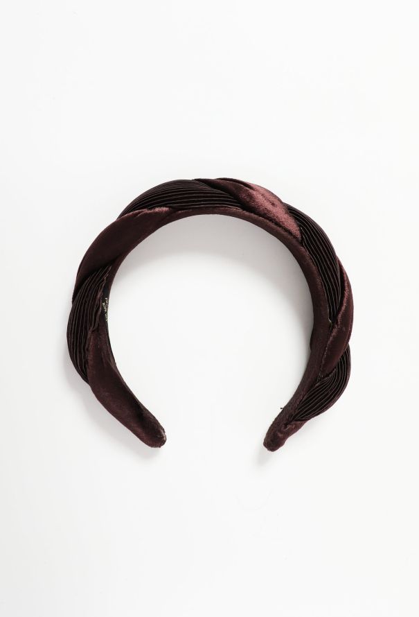 Alexandre de Paris Velvet Headband - 2