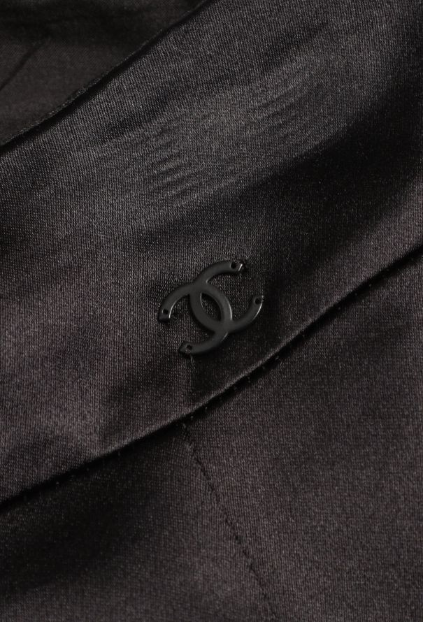Chanel 2005 Pleated Charmeuse Skirt - 6