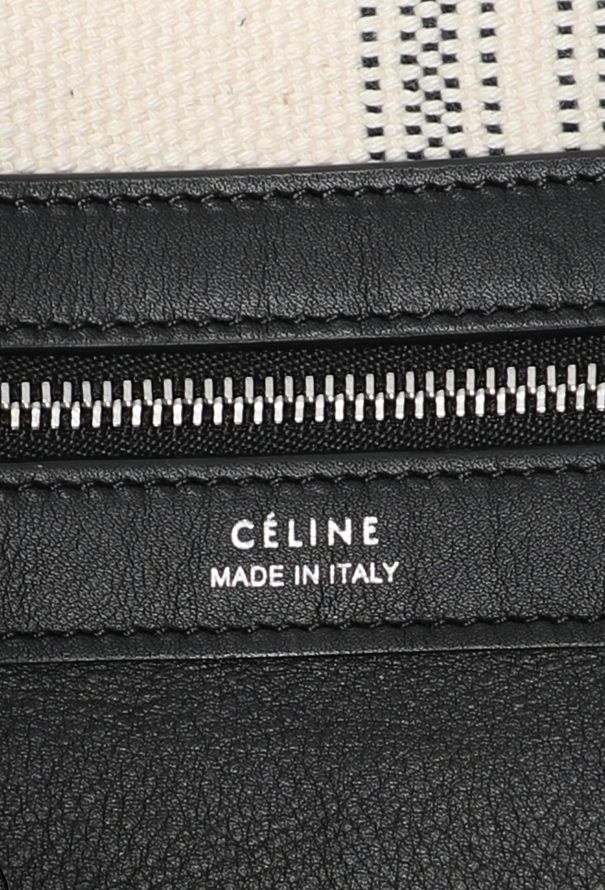 Céline Striped Canvas Phantom Tote - 12