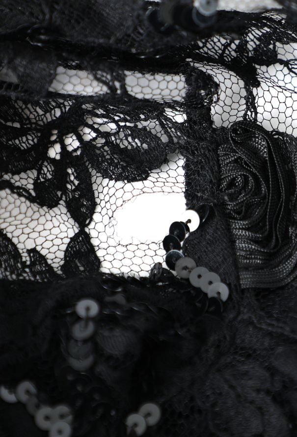Dior Vintage Floral Lace Dress - 9