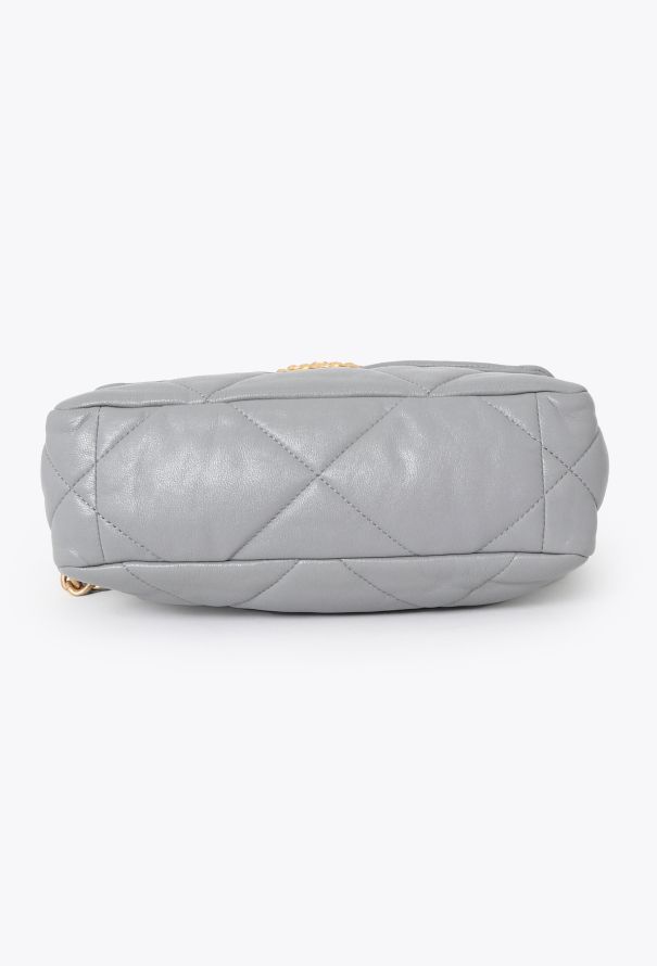Chanel Grey 19 Medium Flap Bag - 6