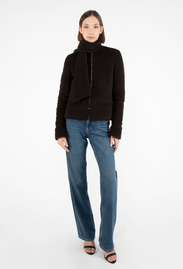 Chanel Early 2000s Padded Scarf Jacket - 2