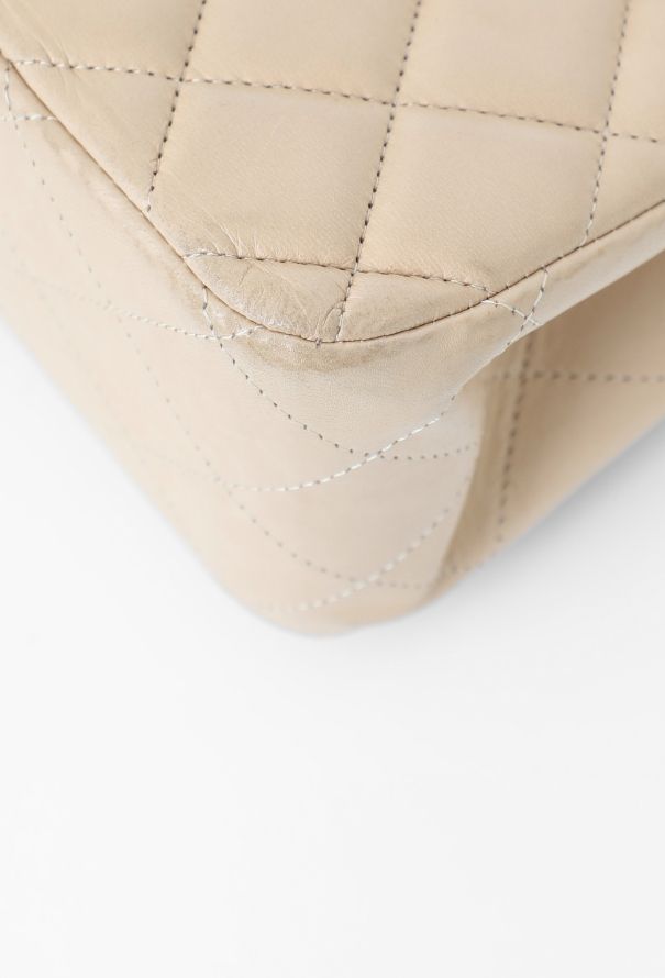 Chanel Beige Jumbo Timeless Flap Bag - 12