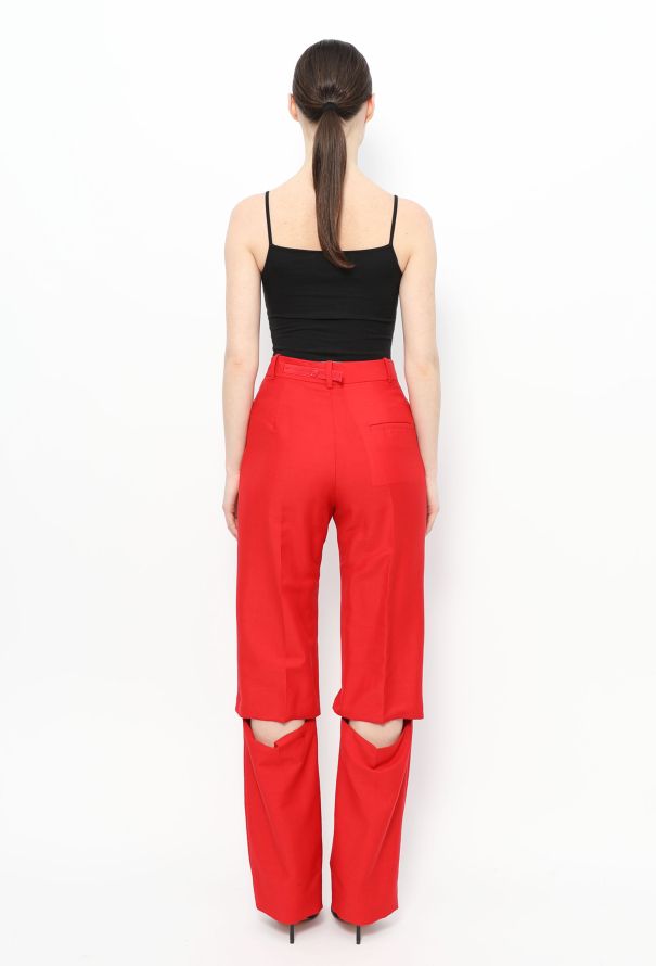Céline F/W 2017 Convertible Crêpe Trousers - 6
