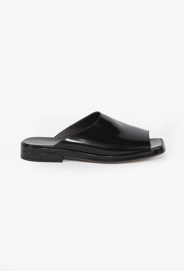 The Row Emi Patent Leather Mules, 2025 - 1