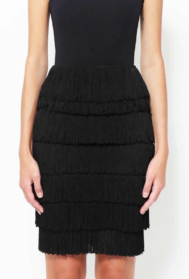 Jean Paul Gaultier '80s Tiered Tassel Skirt - 1