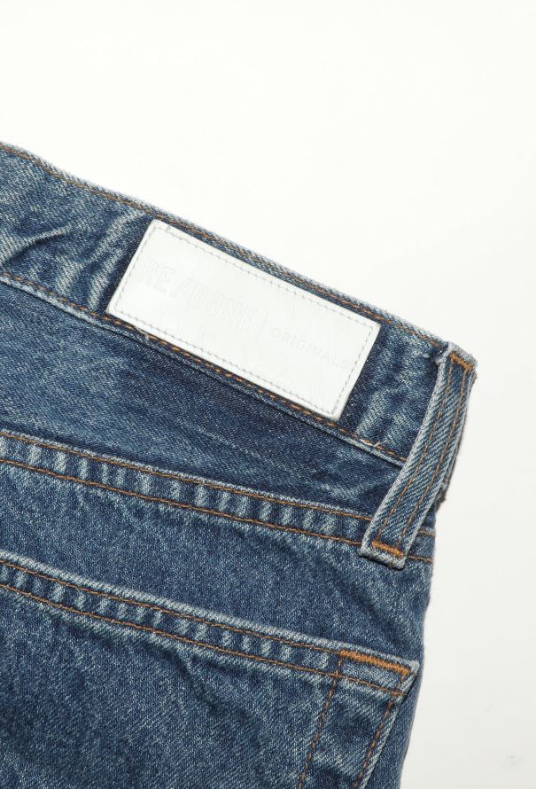 Re/Done '70s Stove Pipe' Jeans Blue dark - 6