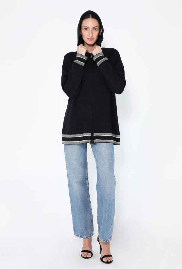 Dior 2020 Cashmere Zip Hoodie - 5