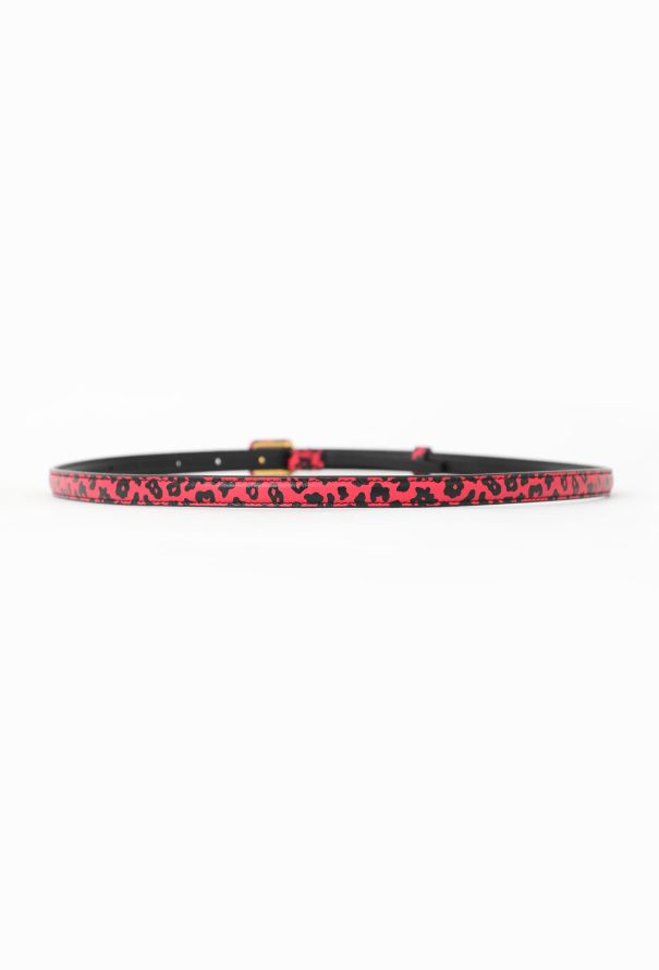Dior Pre-Fall 2021 Leopard 'CD' Belt - 5
