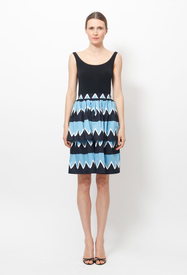 Saint Laurent S/S 1980 Tiered Skirt - 3