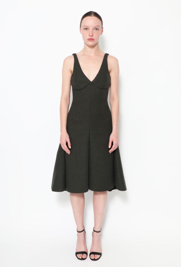 Céline F/W 2013 Wool Trumpet Dress - 1