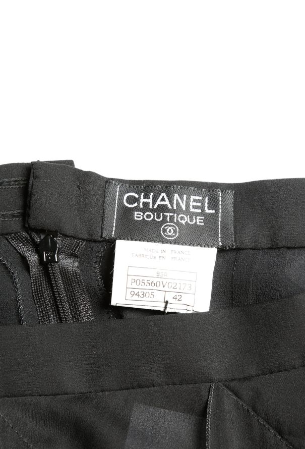 Chanel ICONIC F/W 1995 Silk Skirt - 6
