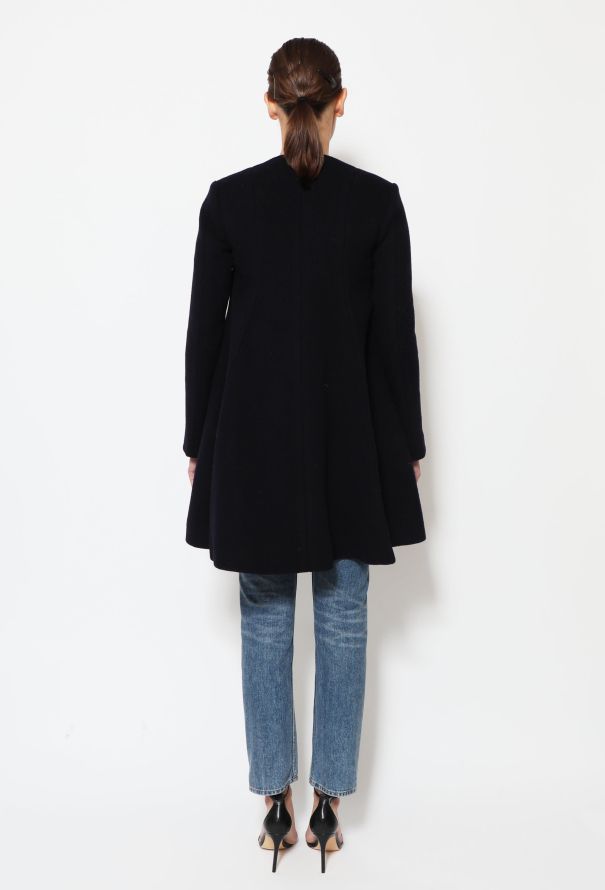 Céline F/W 2011 Flared Wool Coat - 4