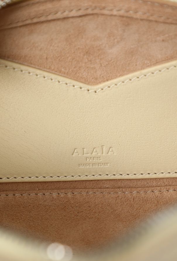 Alaïa Jaune Clair Le Teckle Small Shoulder Bag, S/S 2024 - 14