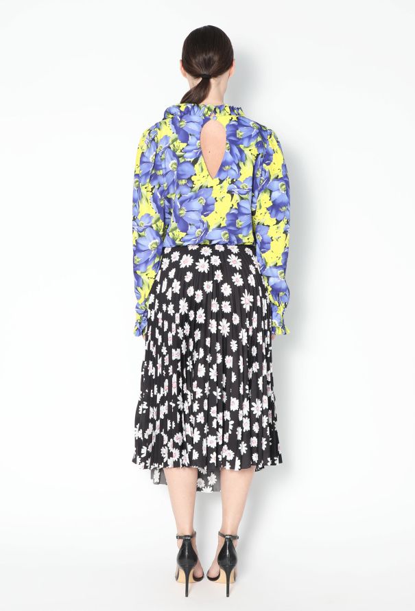 Balenciaga Resort 2018 Asymmetrical Printed Dress - 6